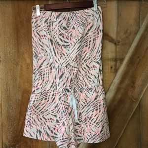NY&CO strapless cotton romper size XS